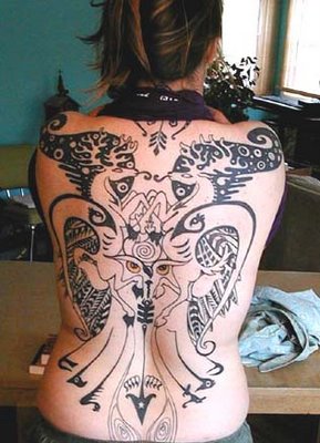 Full Body Tattoo Design Pic